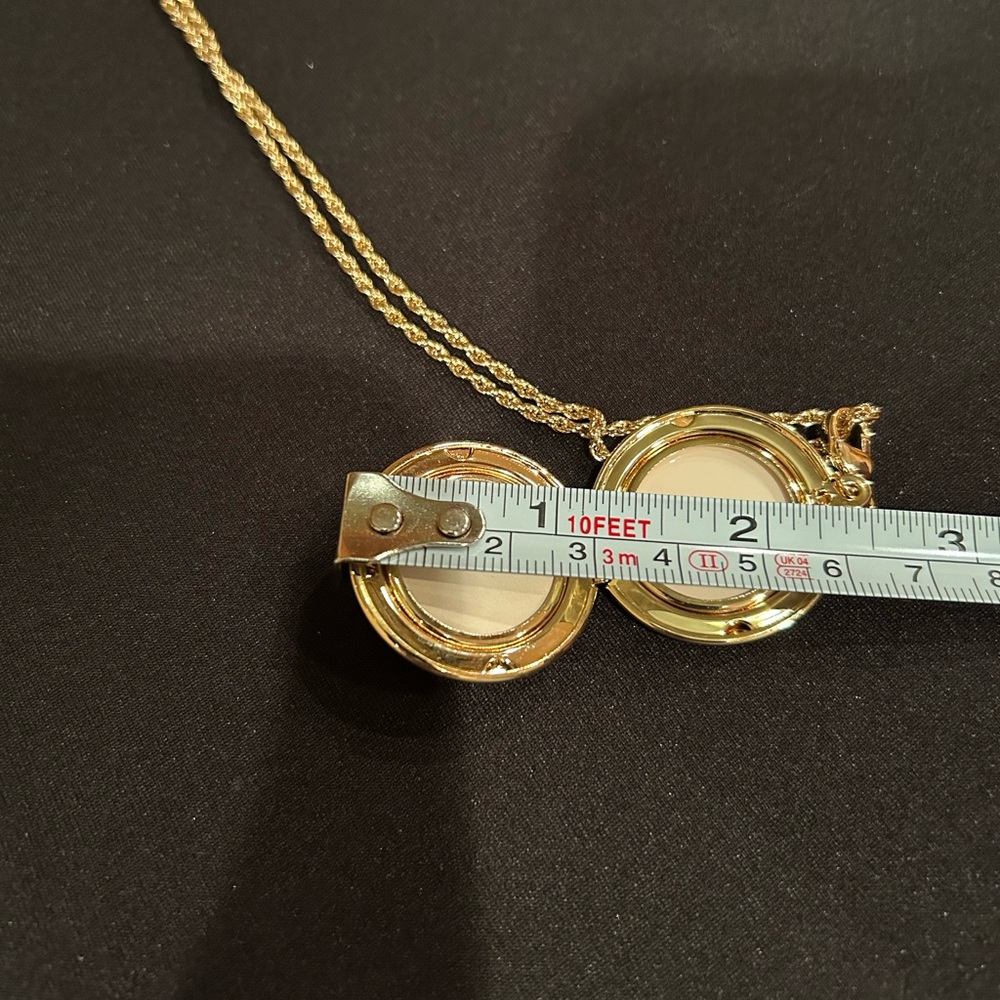 Kirks Folly Gold Locket Necklace
